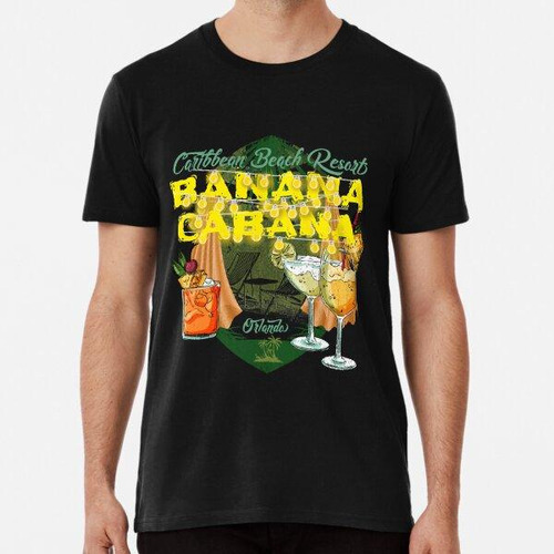 Remera Banana Cabana Caribbean Beach Resort Orlando Pool Bar