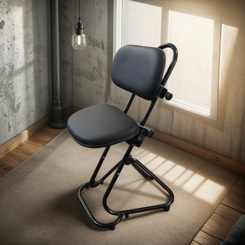 Banco Semi Sentado Ergonômico Com Encosto 20ef Plus Nr17
