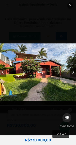 Casa Com 4 Dormitórios,sendo 2 Suítes,1 Com Hidromassagem.