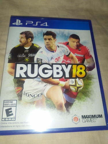 Rugby 18 Ps4