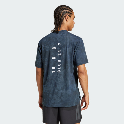 Playera adidas Entrenamiento Power Hombre Azul Jp3340