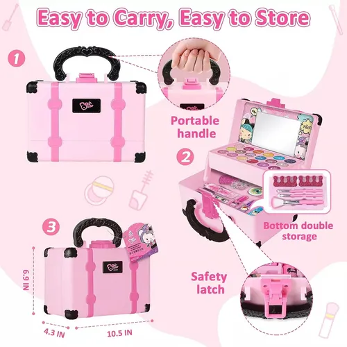 Neceser De Maquillaje Completo Infantil Little Princess Co