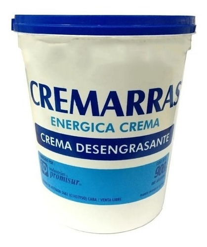 Crema Desengrasante Limpiamanos Cremarras Balde 4.5 Kg