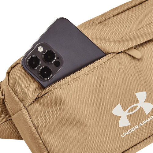 Cangurera Under Armour Casual Crossbody Lite 3 L Unisex Beige Liso