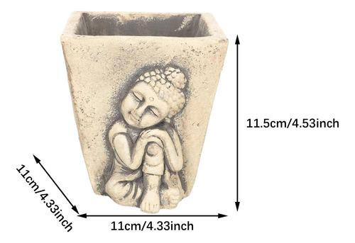 Maceta De Buda, Minimaceta, Maceta Única Para Flores,