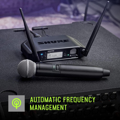 Shure Glx-d+ Sistema De Micrófono Inalámbrico Digital De Dob