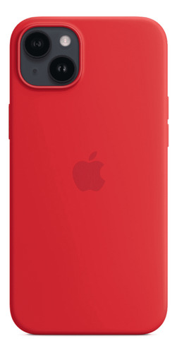 Case Silicone Magsafe Capa iPhone 14 Product Red