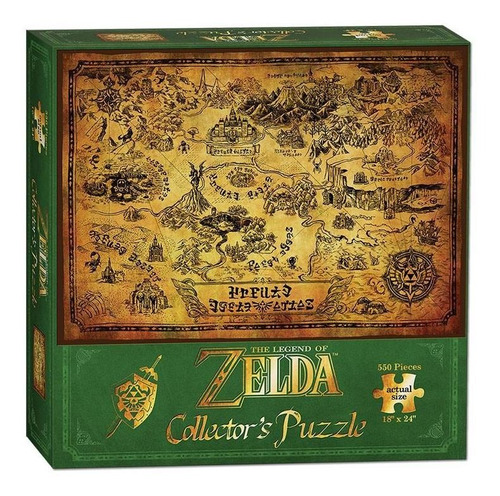 Rompecabezas The Legend Of Zelda Collector Puzzle 550 Pzas