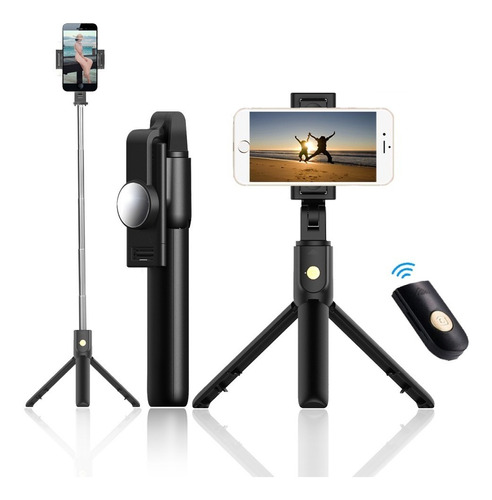 Selfies Stick, Tripode, Bluetooth, Control Remoto, Espejo 