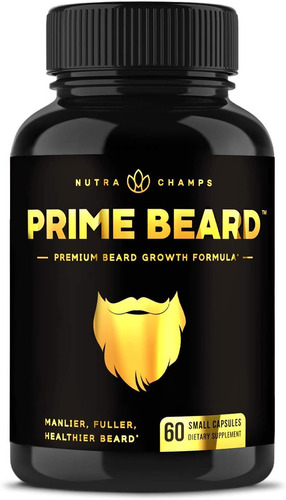 Prime Beard Crecer La Barba Bigote Con Colágeno