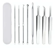 Comprar 8 Set Herramientas Acné Extractor De Espinilla Puntos Negros
