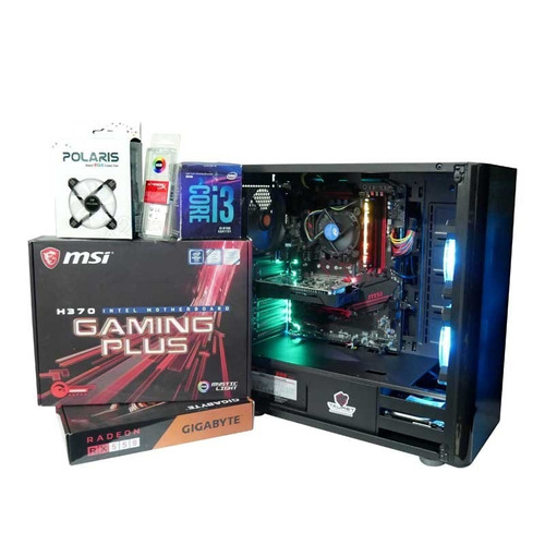 Pc Gamer Mallow Tm01 Core I3 8100 Rx550 Ram 8gb