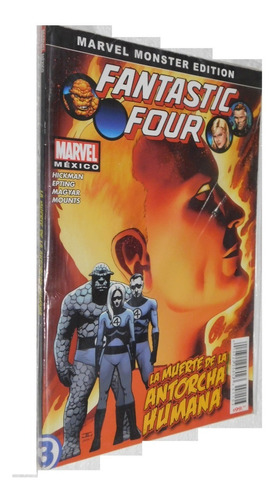 Comics Fantastic Four La Muerte De Antorcha Monster Edition (Usado)