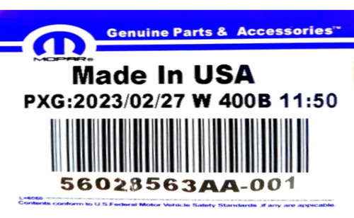 Sensor Detonacion Jeep Grand Cherokee 5.7 4g Xk Caliber Ram