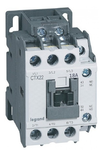 Contactor Trifasico Legrand Ctx22 18a    Bobiba 24v