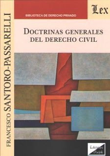 Libro Doctrinas Generales Del Derecho Civil - 1.ª Ed. 2019