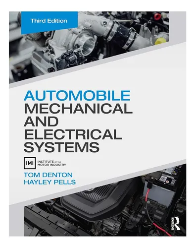 comprar Libro: Sistemas Mecánicos Y Eléctricos De Automóviles