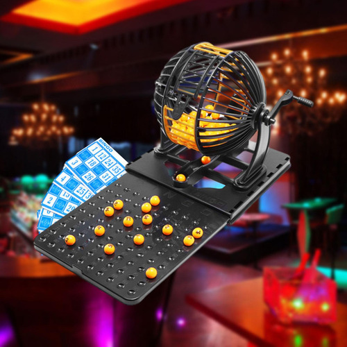 Nuevo Bingo Lotto Juego Máquina De Bingo Juguete Tradicional