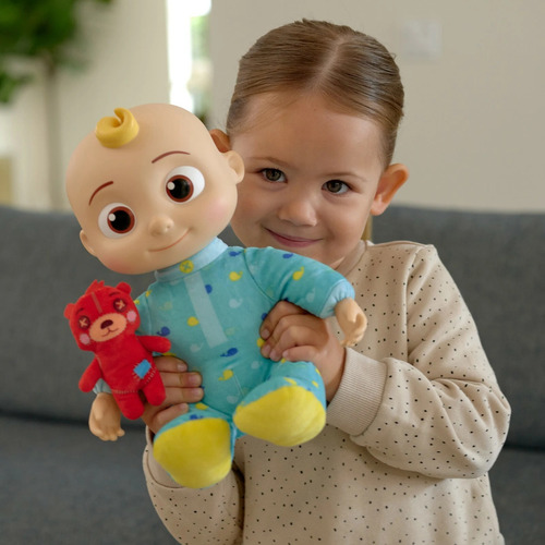Jazwares Cocomelon Musical Bedtime Jj Muñeca De Niña
