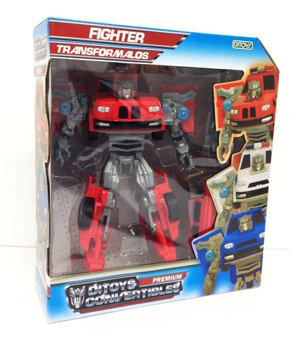 Ditoys Convertibles Autos Transformers Fighter Ditoys 1766