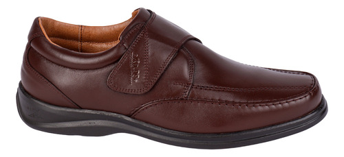 Zapato Formal De Piel Color Café Fratello Para Hombre 1080