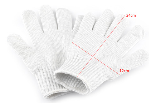 1 Par De Guantes Anticortes Resistentes Al Corte Para Jardin