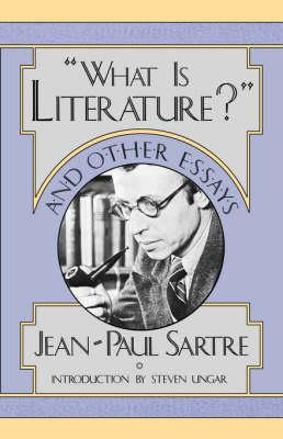 Libro  What Is Literature?  And Other Essays - Jean-paul ...