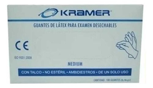 Guantes De Nitrilo Lote X 10 Cajas (caja X 100  Unds) Kramer