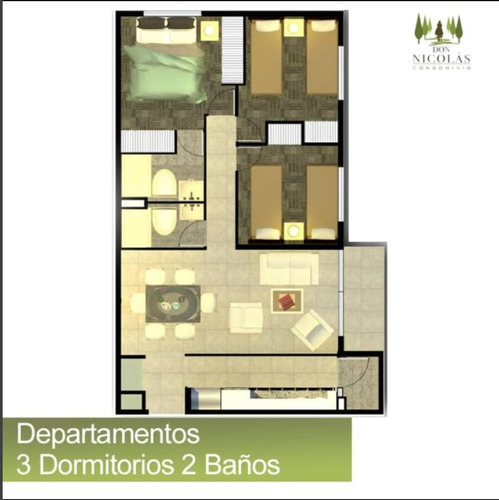 Arriendo Departamento Nuevo Rancagua 3d +2b