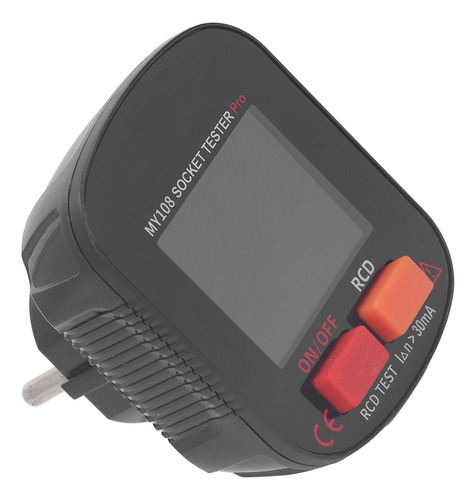 Detector De Receptáculos, Pantalla Digital, Probador De Ench