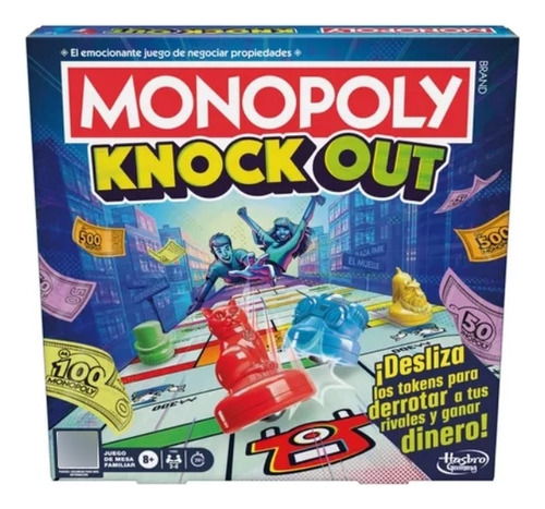 Combo De Mesa Knockout! Monopoly + Clue Originales! 