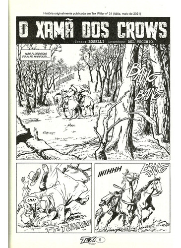 Tex Willer - 031 (as Aventuras De Tex Quando Jovem) (complete Sua Coleção) (Usado)