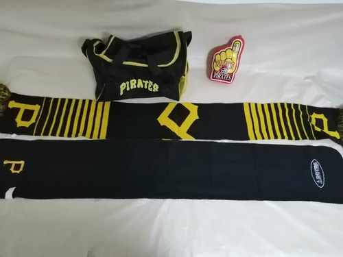 Bufanda Piratas Pittsburgh Mlb F Colec Baseball Precio X Pza