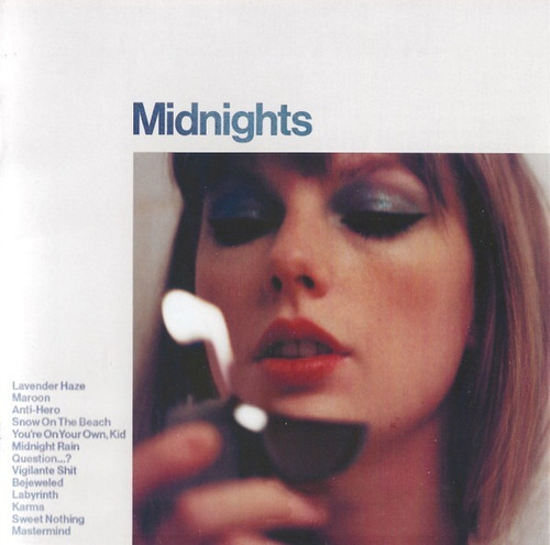 Taylor Swift  Midnights - Cd - (moonstone Blue Edition)