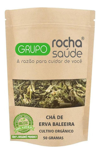 Chá De Erva Baleeira Orgânico 50 Gramas