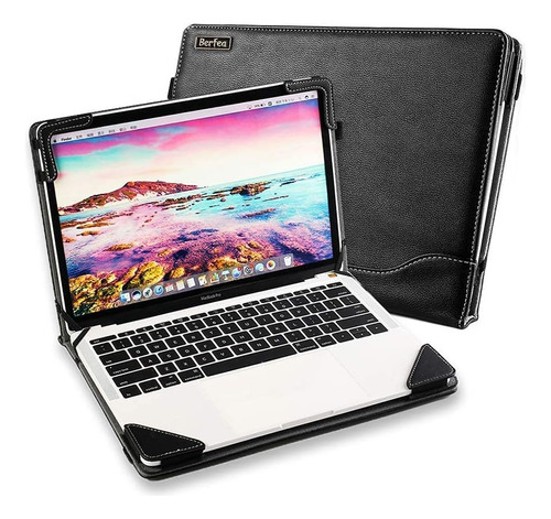 Funda Berfea Para Notebook Lenovo Thinkpad E14 Negro 14  