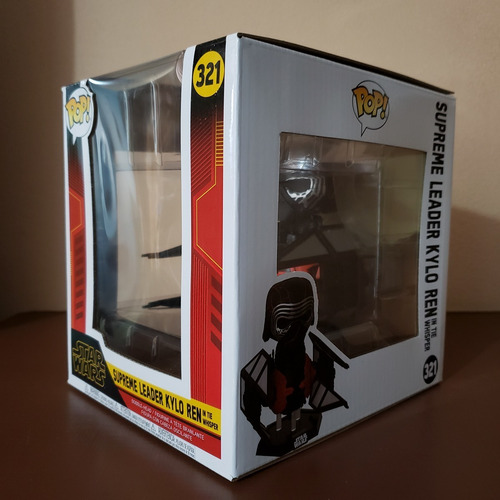 Funko Pop Star Wars Supreme Leader Kylo Ren In Whisper #321 (Usado)