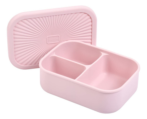 Three Little Tots - Lonchera Bento Box Reutilizable De Silic