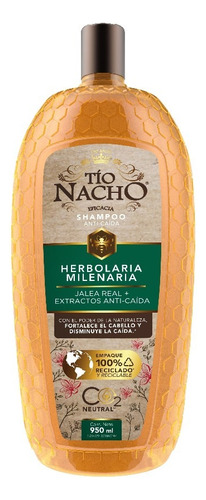 Shampoo Tío Nacho Herbolaria Milenaria Fortalecimient 950 Ml
