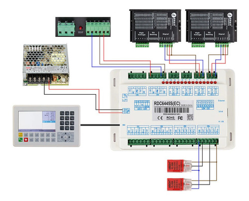 Controlador Ruida Sistema De Control Laser Maquina Laser Co2