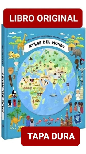 Atlas Del Mundo Para Niños ( Libro Nuevo Y Original )