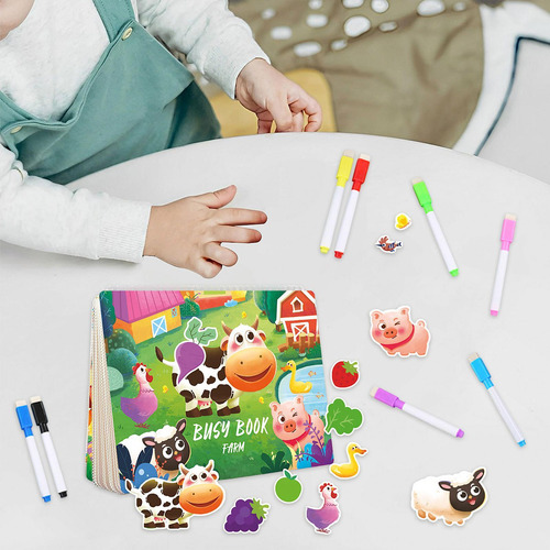 Libro De Calcomanías Para Niños Libros De Tema De