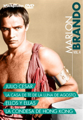 Marlon Brando Vol. 4 - Pack 4 Discos - Dvd