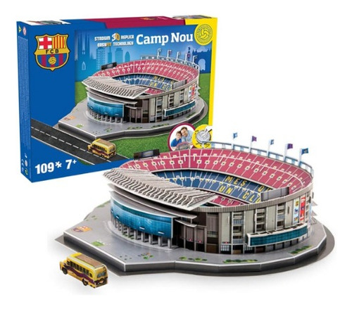 Nanostad Estadio Camp Nou Barcelona Rompecabeza Armable