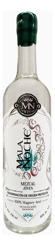 Mezcal Mala Noche Blanco 100% Agave 750 Ml