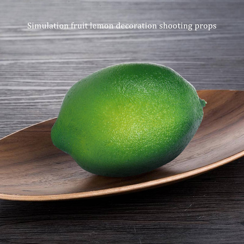 Juego De 28 Unidades De Frutas Artificiales Con Limones Y Li
