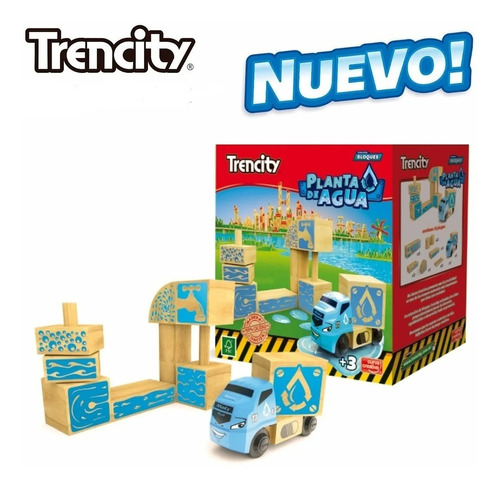 Trencity Kit Planta Agua C/veh + Acc Int Kt-050013 Original