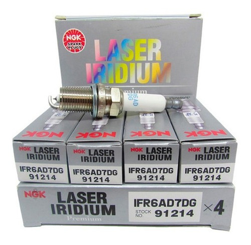 Jogo De Vela Cruze Ecotec 1.8 16v Laser Iridium Ifr6ad7dg