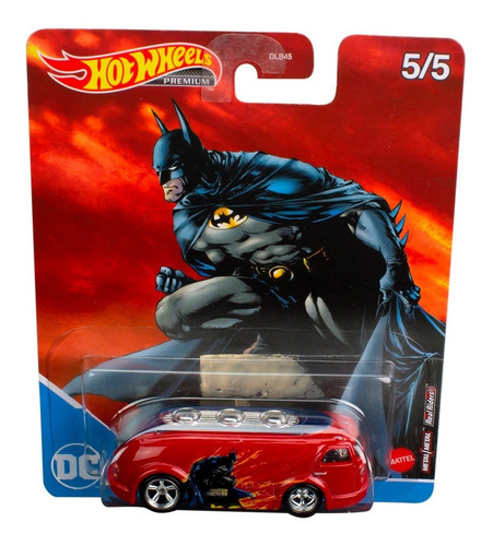 Imagem 6 de 6 de Set 5 Miniaturas Hot Wheels Premium - Pop Culture Batman