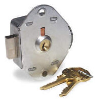 Master Lock 1710 Built-in Locker Lock,2 7/8in,keypad,slvr
